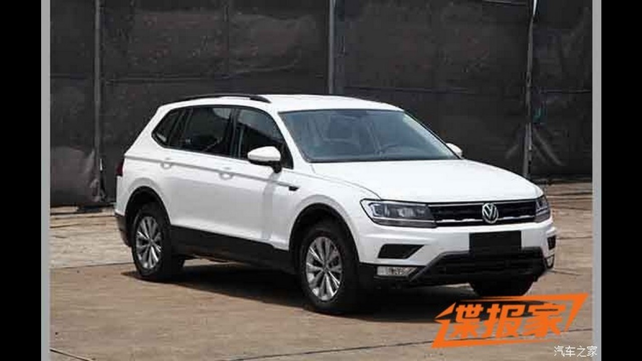 Novo Volkswagen Tiguan de sete lugares aparece em fotos oficiais