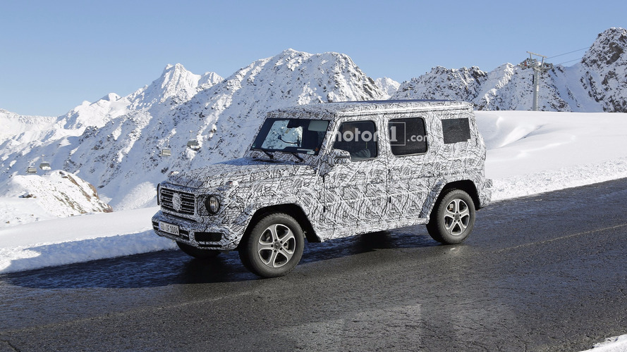 Mercedes Classe G 2018 Photos espions