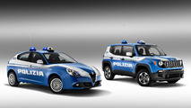 Polizia di Stato Alfa Romeo Giulia, Giulietta, Jeep Renegade