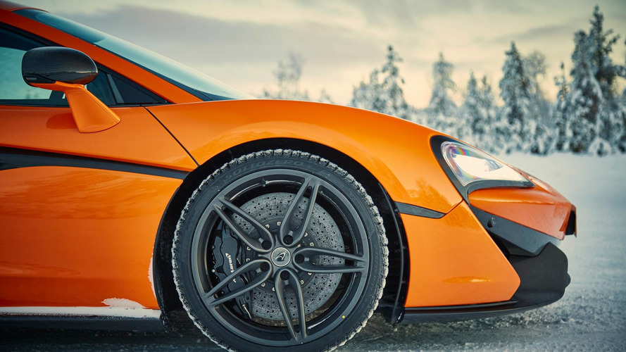 McLaren 570S ice