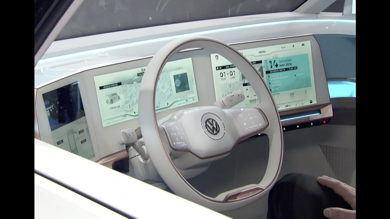 Kombi do futuro: VW revela o elétrico e tecnológico BUDD-e Concept