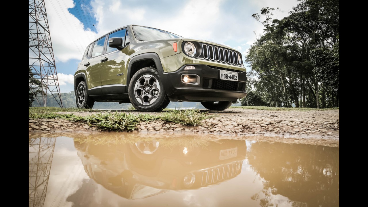 Teste CARPLACE: Jeep Renegade 1.8 manual anda na balada do EcoSport 1.6