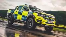 Ford Ranger Raptor UK police car