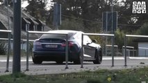 Photo espion Tesla Model S Plaid