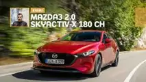 Essai Mazda3 : 2.0 Skyactiv-X 180 ch