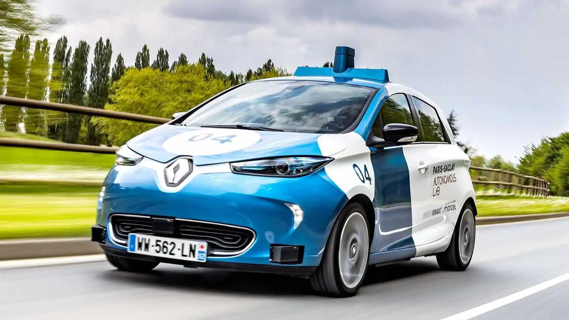 Renault Zoe als Robo-Taxi