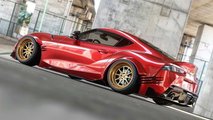 Widebody Toyota Supra rendering