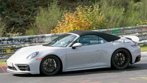 Porsche 911 GTS Cabriolet spy photo