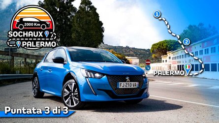 Nuova Peugeot 208, il nostro Roma - Palermo fino alla Targa Florio