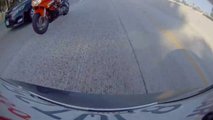 While One Biker Got Busted, Others Do Not Learn Teslas Have Cameras