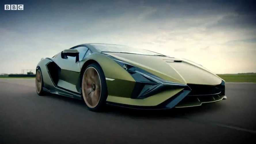 Videó: Így repeszt végig a Top Gear tesztpályáján a Lamborghini Sian