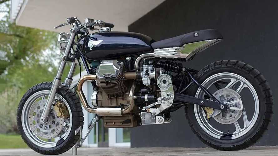 Custom Shop Converts Moto Guzzi 1100 Sport Into A Street Tracker