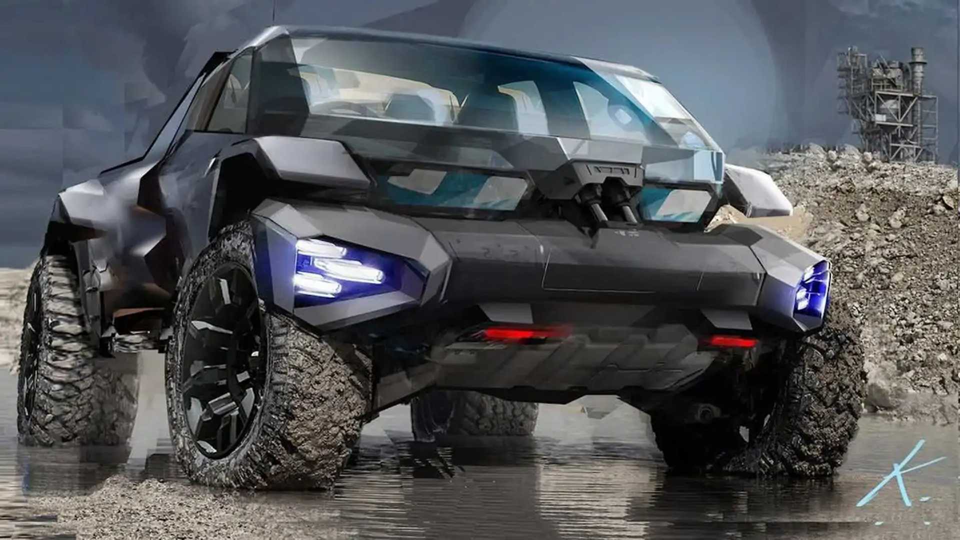 GM Design imagines a radical offroader for the future