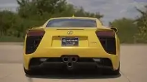 2012 Lexus LFA posteriore