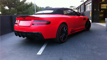 Mansory Aston Martin DBS with Dartz red satin matt wrap 03.01.2012