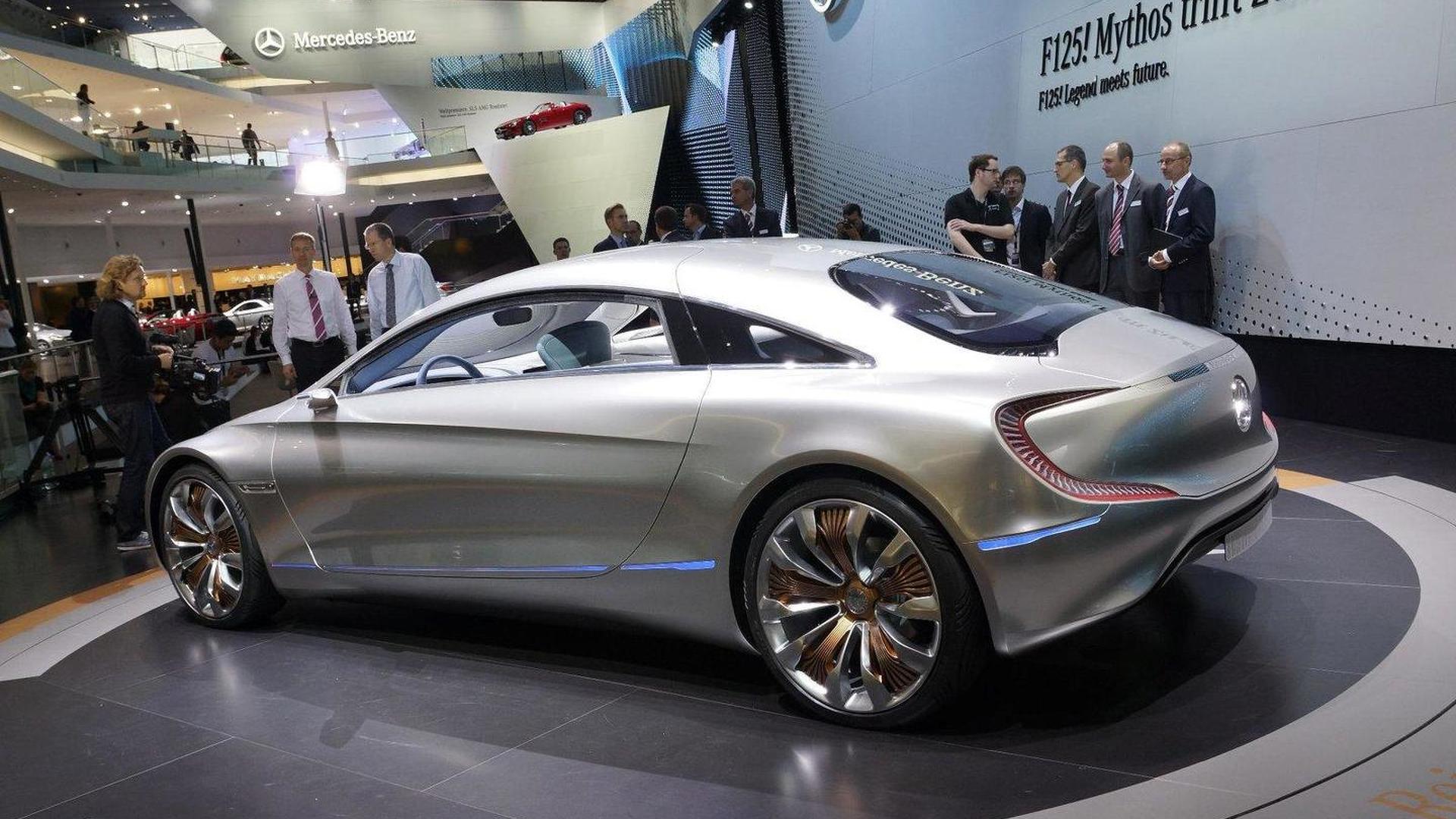 Mercedes Benz F 125 Research Vehicle Live In Frankfurt 13 09 11