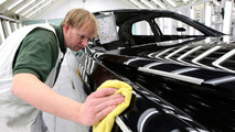 Bentley Mulsanne in the Paintshop