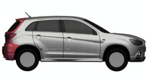 Mitsubishi Compact Crossover Design Illustrations