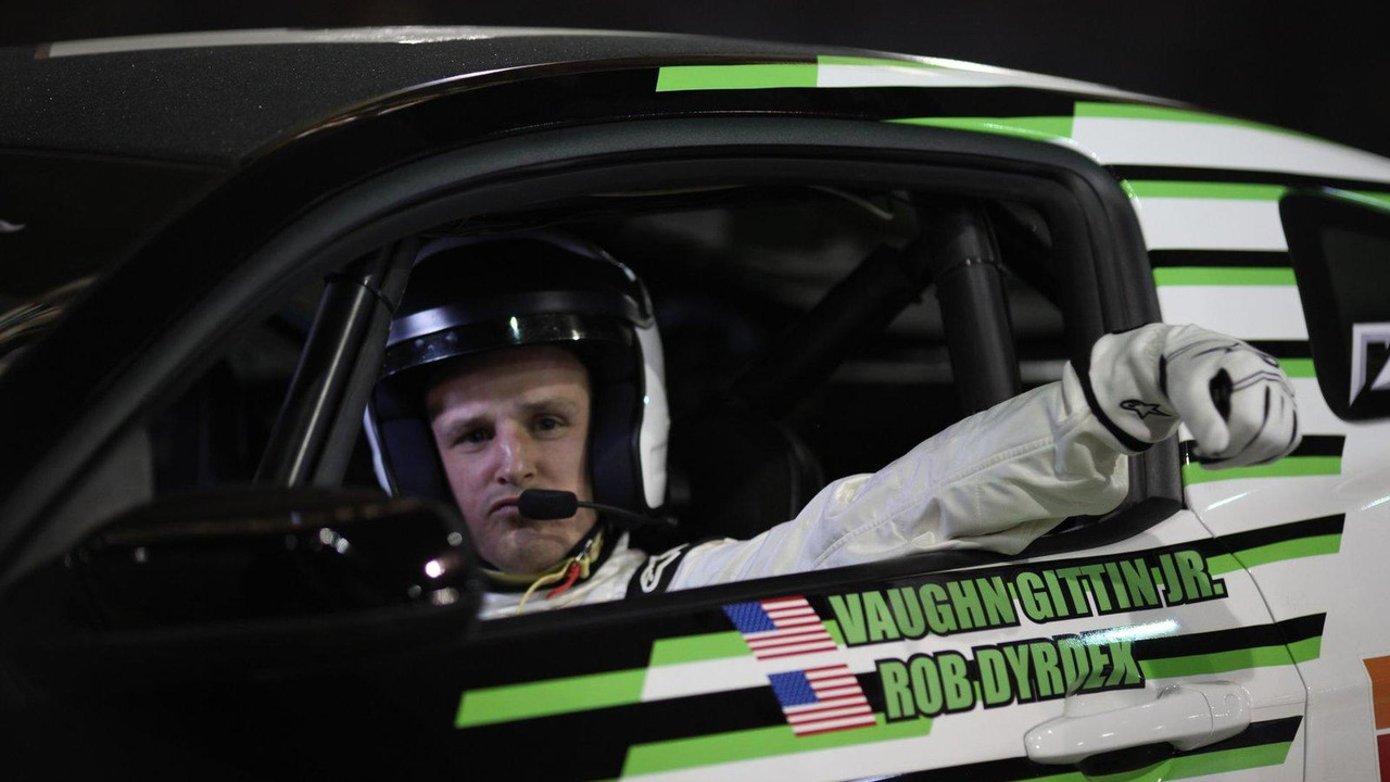 World S First Mustang Skateboard Car Unleashed By Vaughn Gittin Jr Vaughn Gittin Jr And Rob Dyrdek 2017 Ford Mustang Skateboard Car 08 07 2010