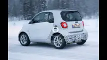 Nuove smart Brabus fortwo e forfour, foto spia