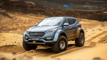 Hyundai Santa Fe, la prova della speciale per l'Antartide