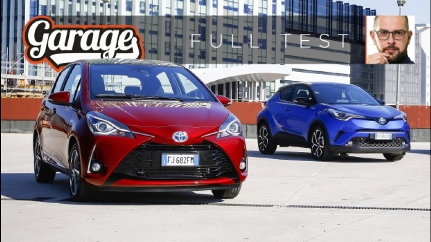 Toyota ibride, la prova di Yaris e C-HR [VIDEO]