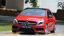 Mercedes A45 AMG at 2013 Goodwood Festival of Speed 12.7.2013