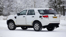 Ford Ranger SUV spy photo