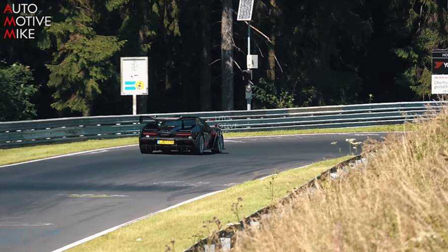McLaren Senna Nürburgring'deki Casus Görüntüleri