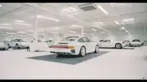 Porsche white collection