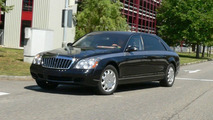 Maybach 62 Facelift spy photos