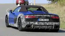 Audi R8 Spyder Facelift Erlkönig