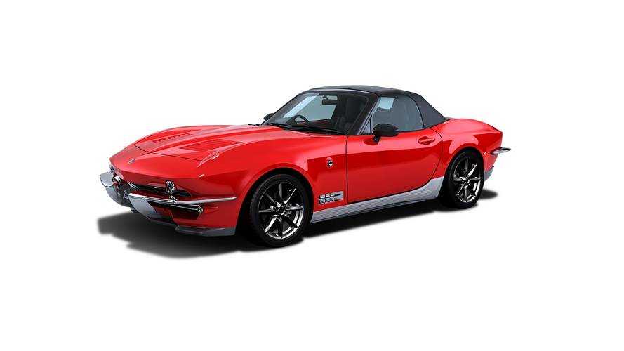 Mitsuoka Rock Star is an MX-5 turned into a shrunken Corvette