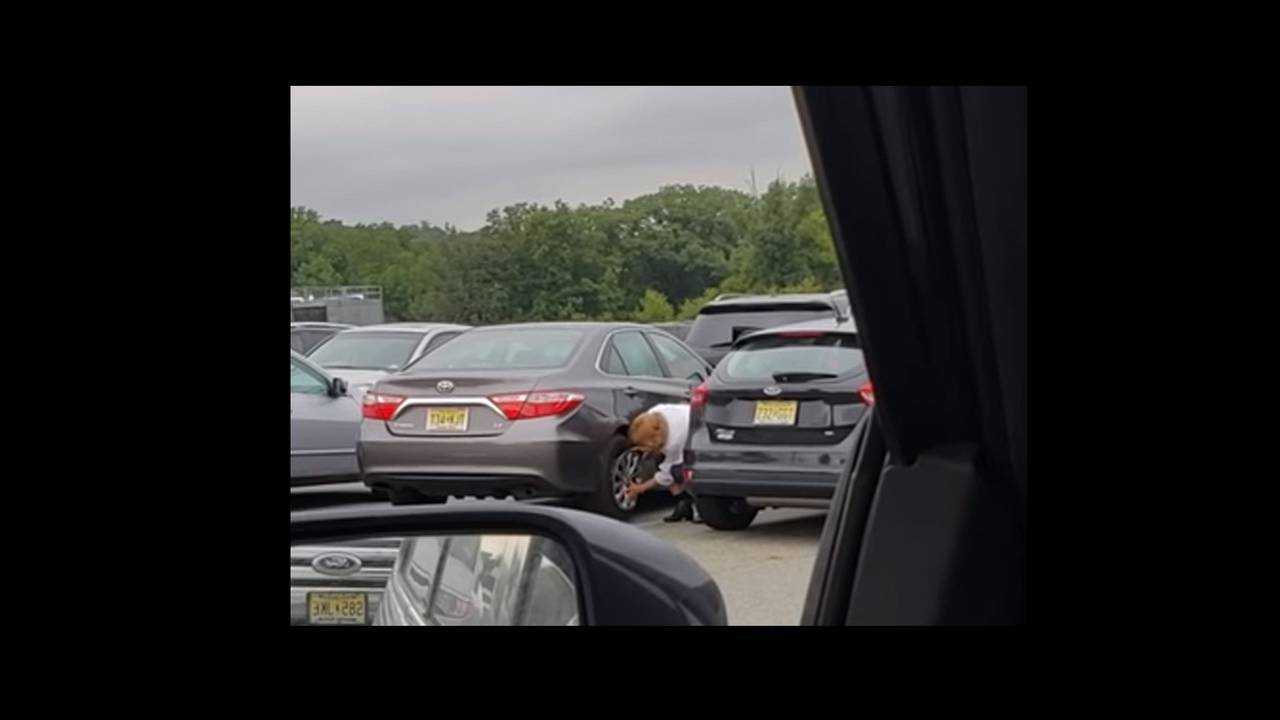 Focus Hits Parked Car