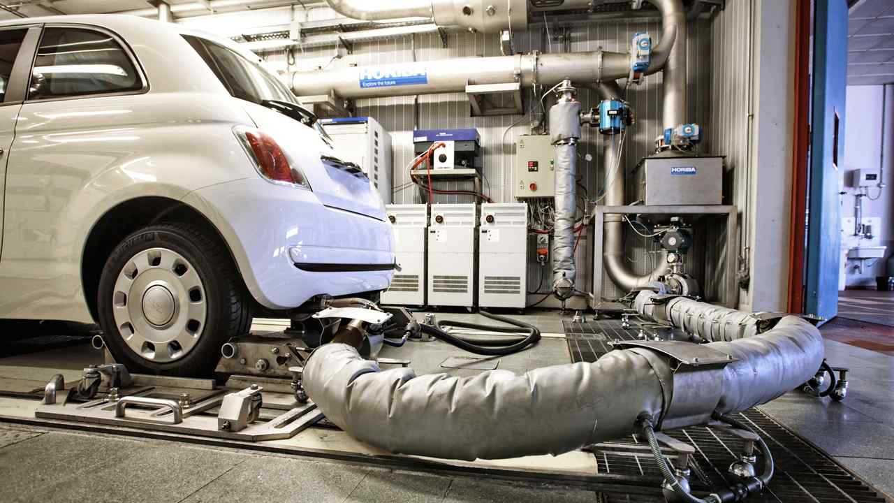 Car emission testing centre