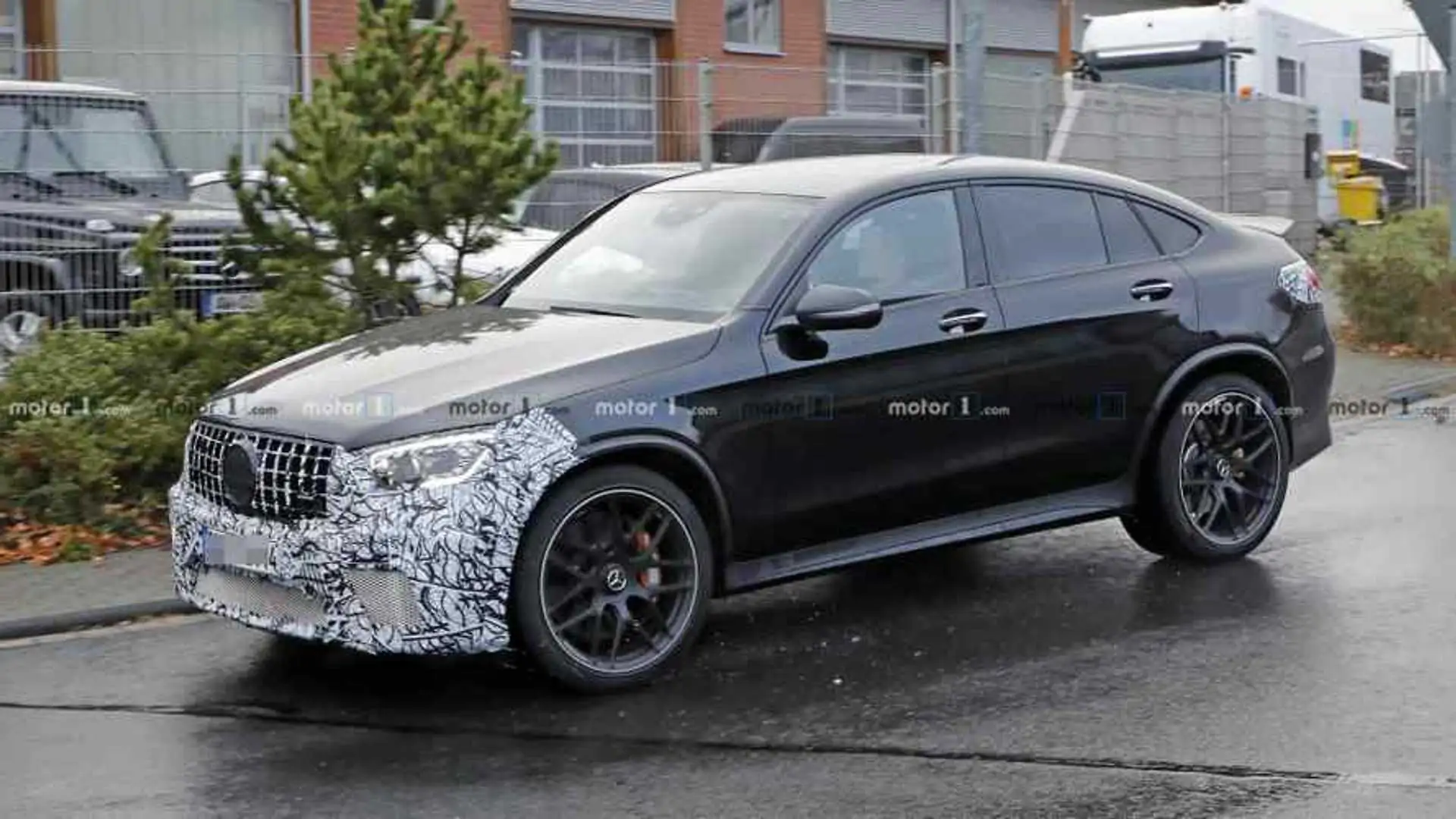 Mercedes Amg Glc 63 Coupe Spotted Preparing For An Early Facelift