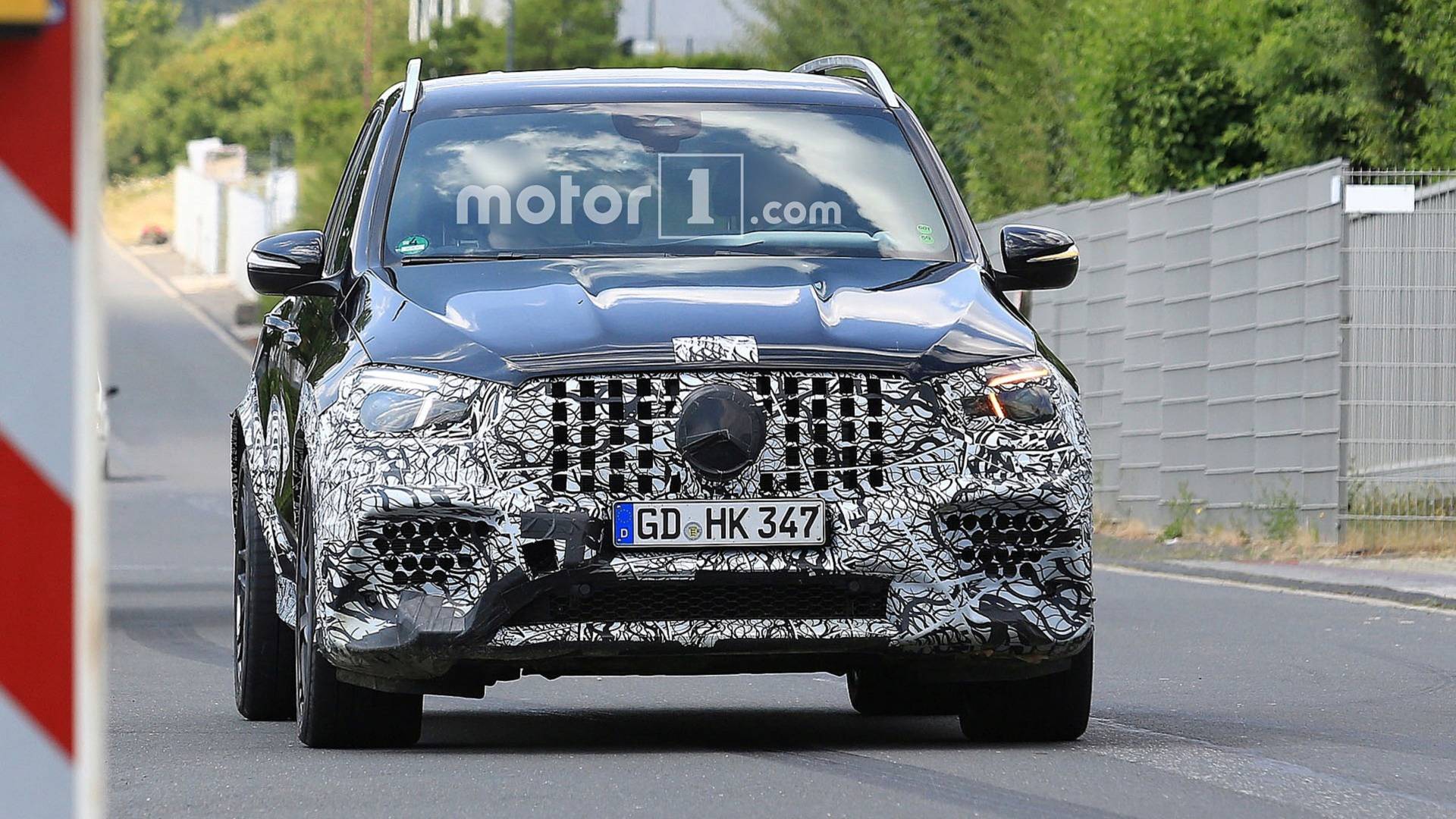2020 Mercedes-AMG GLE 63 Spionagefoto