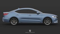 2020 Mitsubishi Galant Renering