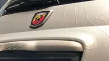 Abarth 595 Competizione Roma by Garage Italia per Christian De Sica