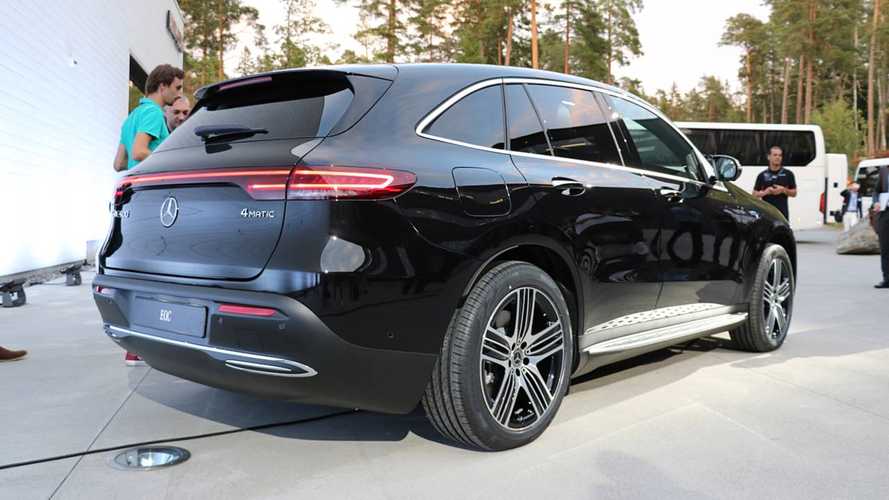 Mercedes EQC Live Pictures