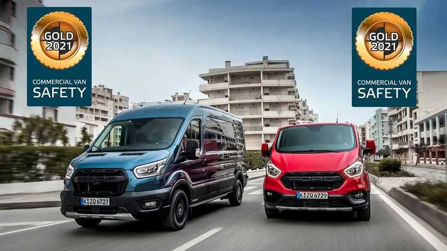 Ford Transit Custom, riconoscimento Euro NCAP per i sistemi ADAS