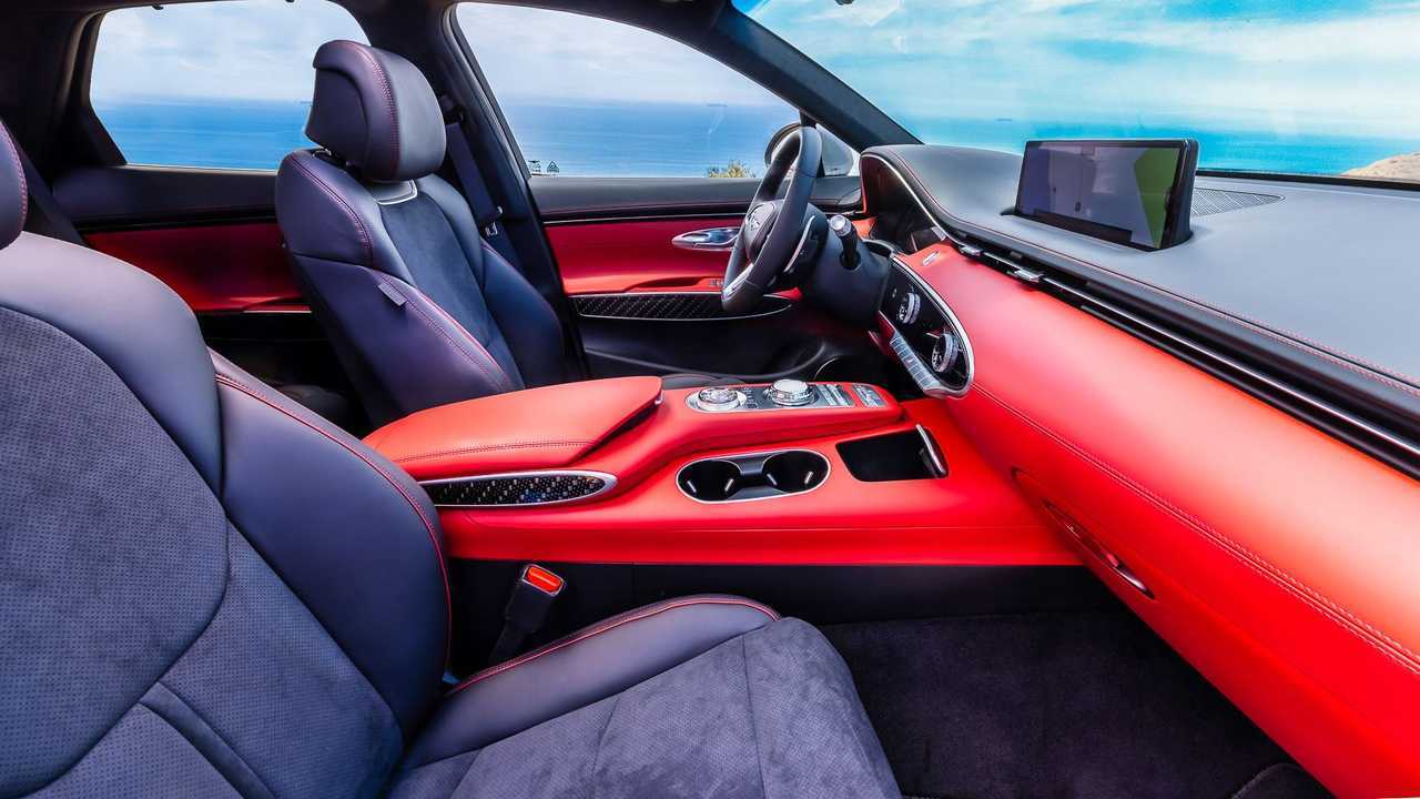 2022 Genesis GV70 interior
