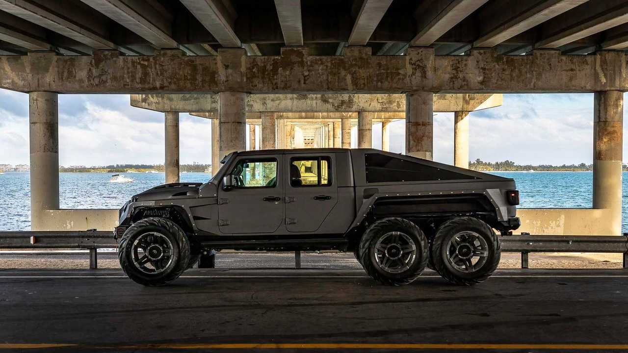 Hellfire 6x6 на базе Jeep Gladiator