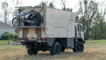 2012 Titan XD 4400 4x4 Camper Rear View