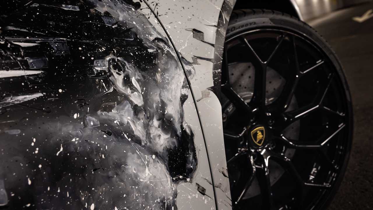 Lamborghini Huracán EVO interpretata dall’artista Paolo Troilo