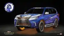 Lexus con design ispirato al film «Eternals»