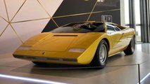 Lamborghini Countach LP 500 Reconstruction On Track Posed