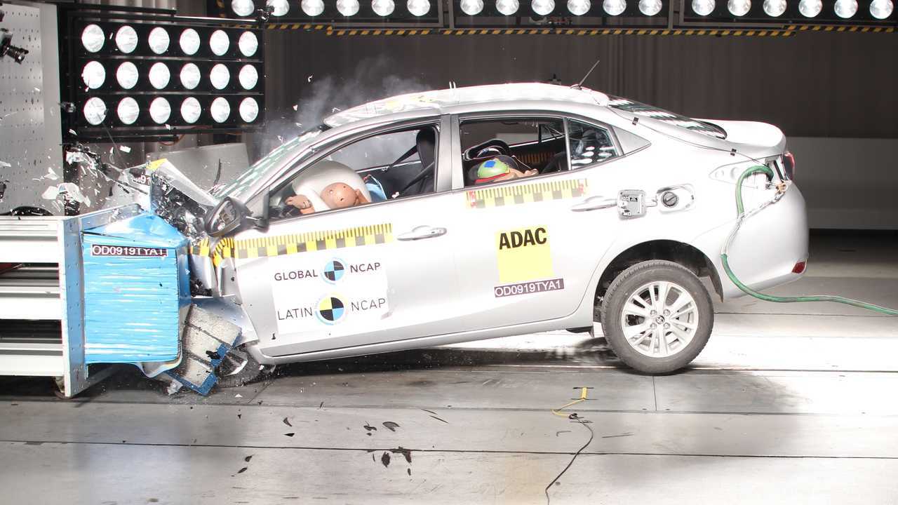 Toyota Yaris 2022 - Teste de colisão