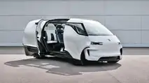 Porsche Vision Renndienst Electric Concept Interior 2