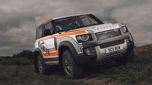 Bowler Land Rover Defender Challenge Rally Car